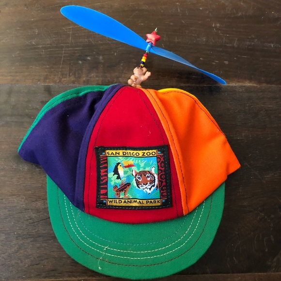 hat with spinner on top